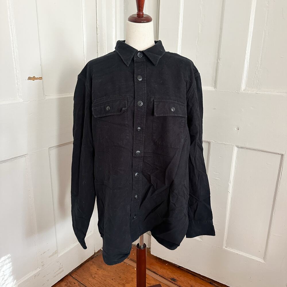 L.L. Bean Signature Black Flannel XL Tall